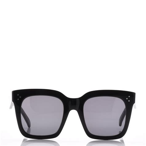 celine cl 41076 s black|CELINE Tilda Sunglasses CL 41076/S Black .